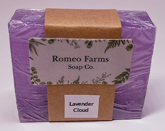 Lavender Cloud (Single Bar Soap, 3.5 oz.)