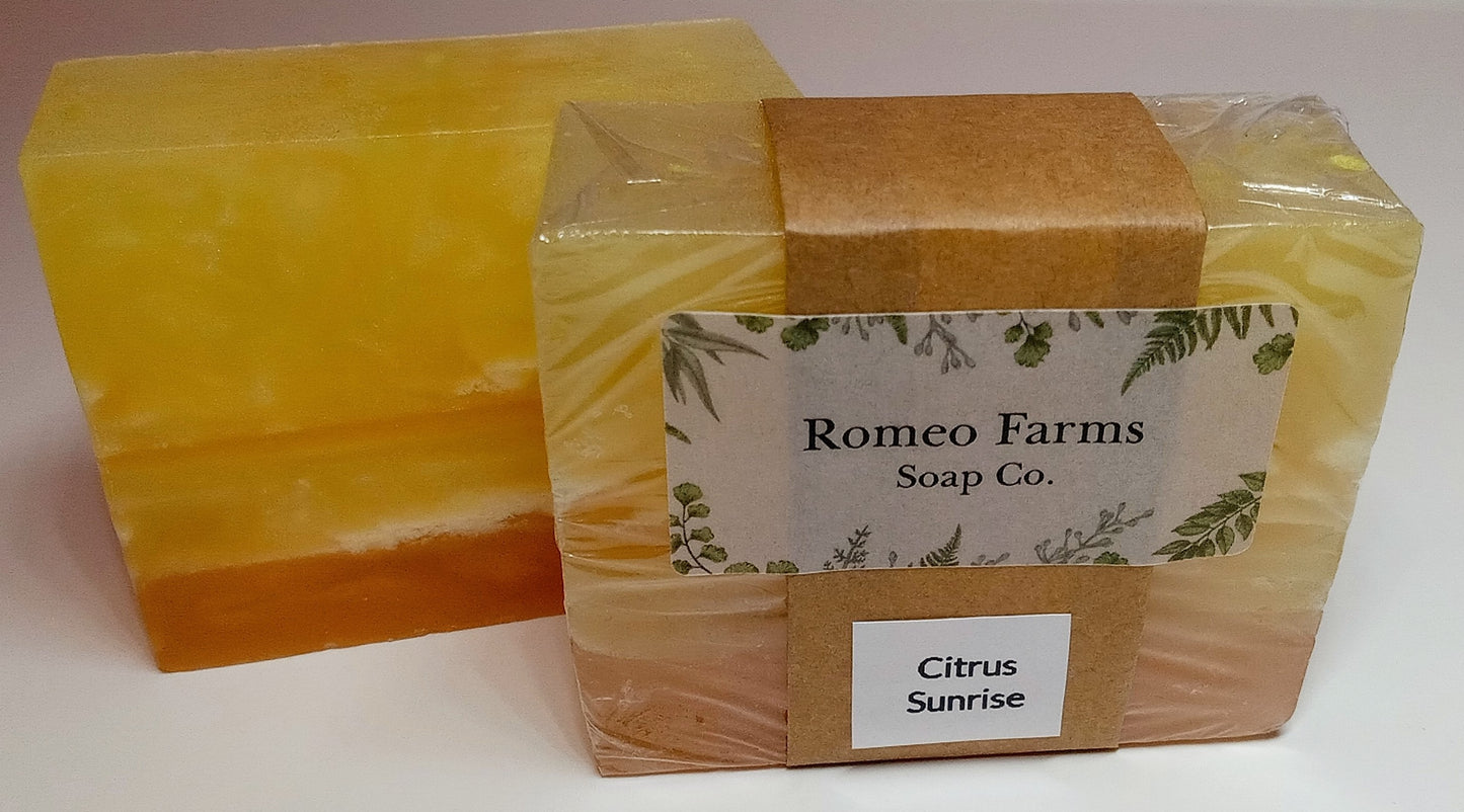 Citrus Sunrise (Single Bar Soap, 3.5 oz.)