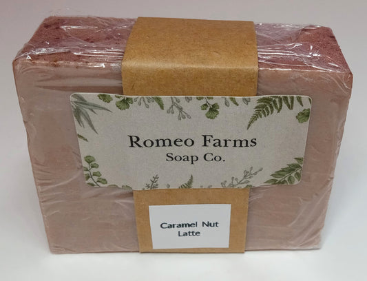 Caramel Nut Latte (Single Bar Soap, 3.5 oz.)