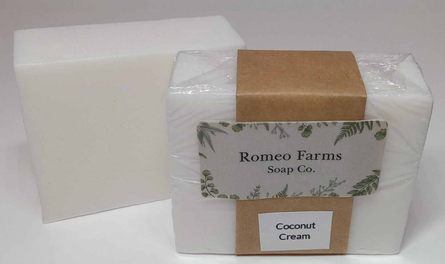 Coconut Cream (Single Bar Soap, 3.5 oz.)