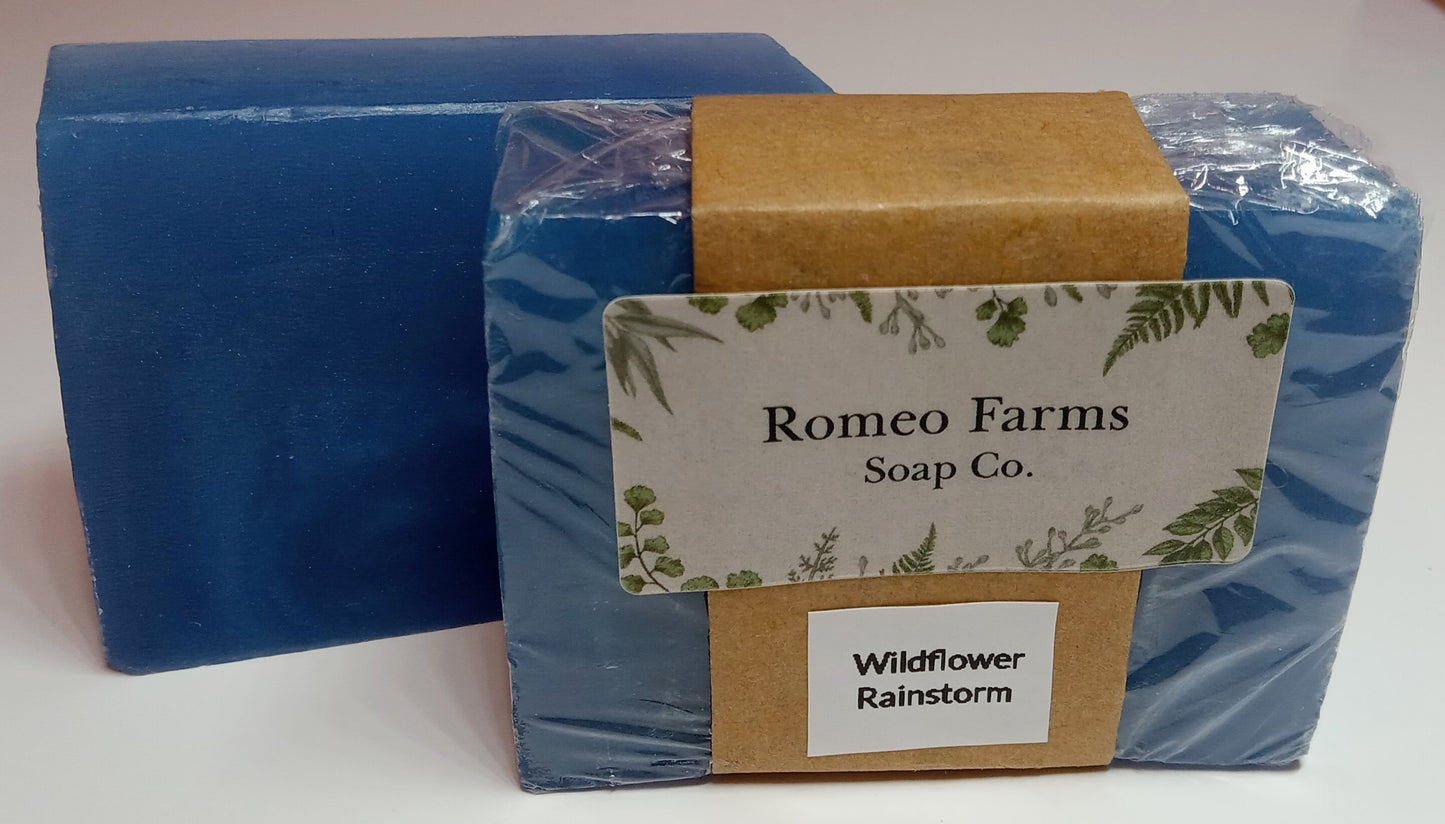 Wildflower Rainstorm (Single Bar Soap, 3.5 oz.)